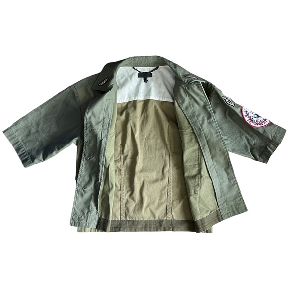 RAG & BONE Baldwin Shirt Jacket Olive Green Military Size XXS TTP Denim - Picture 11 of 15